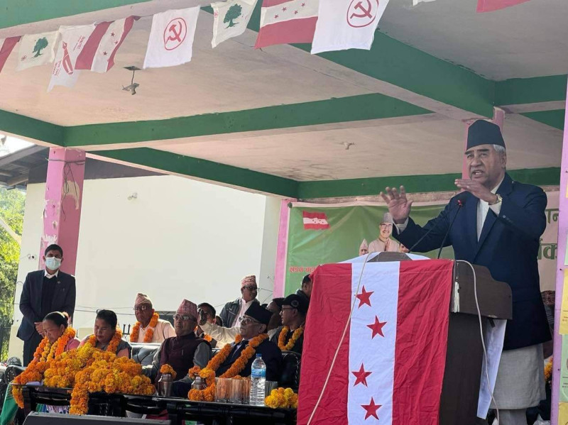 ओलीले संसदमा विरोध गरेकै भरमा संविधानले नदिएको अधिकार प्रयोग गरे: प्रधानमन्त्री देउवा